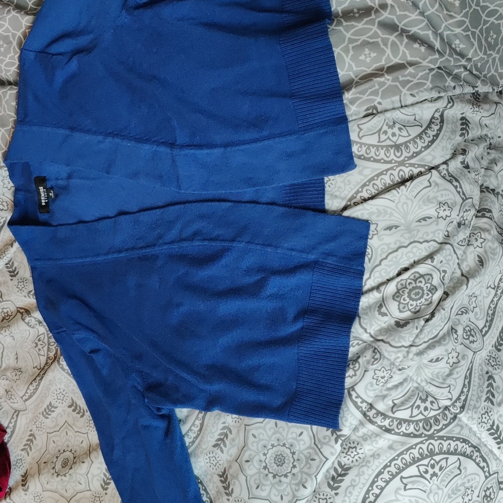 Blue premise shrug
